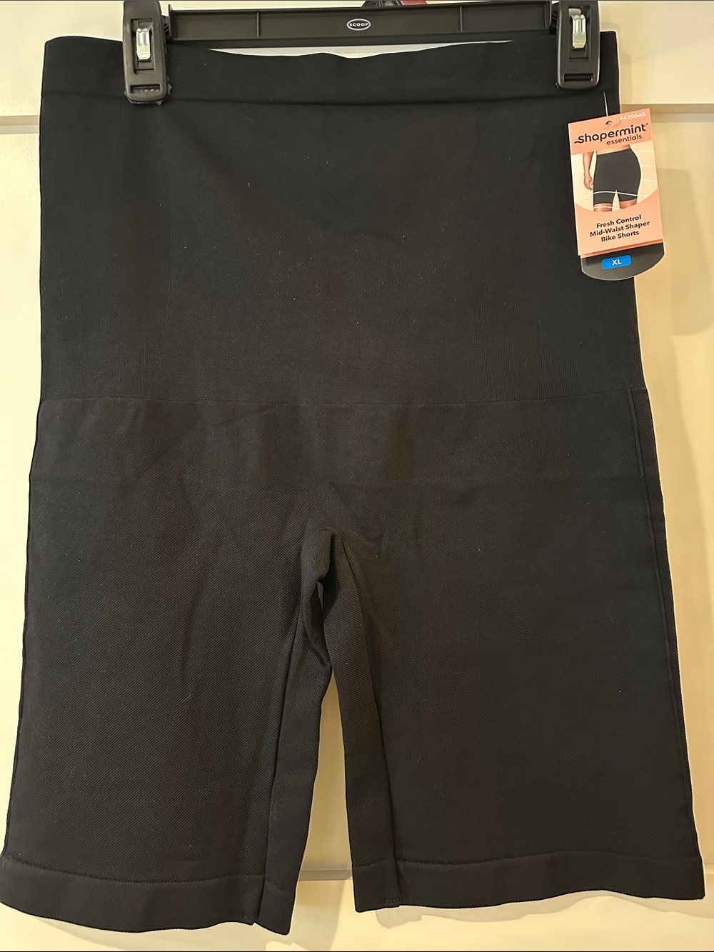 Shapermint Black Mid-Thigh Shaping Shorts XL
